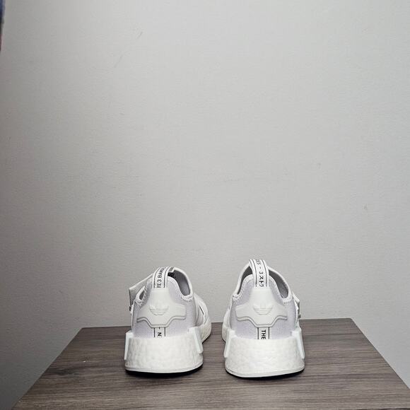 Adidas Women's NMD R1 Strap Closure Athletic Shoes Size 7 White NWT - Picture 4 of 9